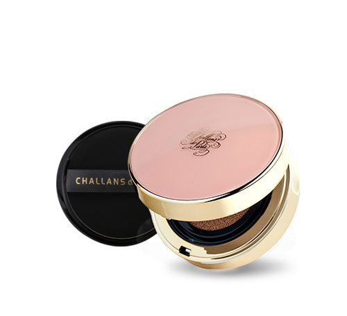 Korean Cosmetics CHALLANS De PARIS Best-Selling Cosmetics Semi-Matte Cover Cushion Full Coverage Weightless Makeup Foundation