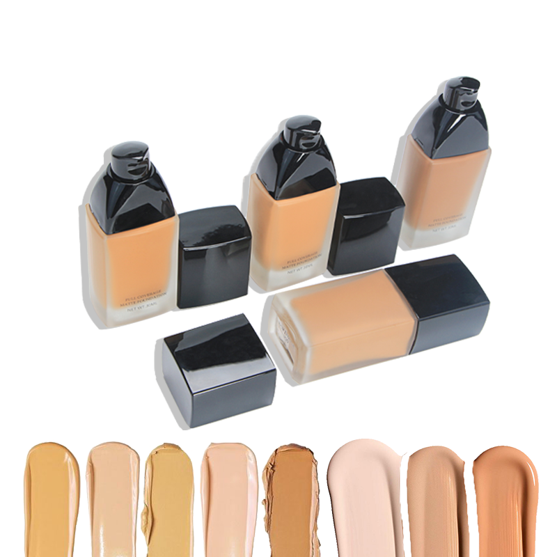 Liquid Foundation Medium Coverage Suitable for All Skin Types Long-lasting Moisturizing Moisture Liquid Foundation Makeup