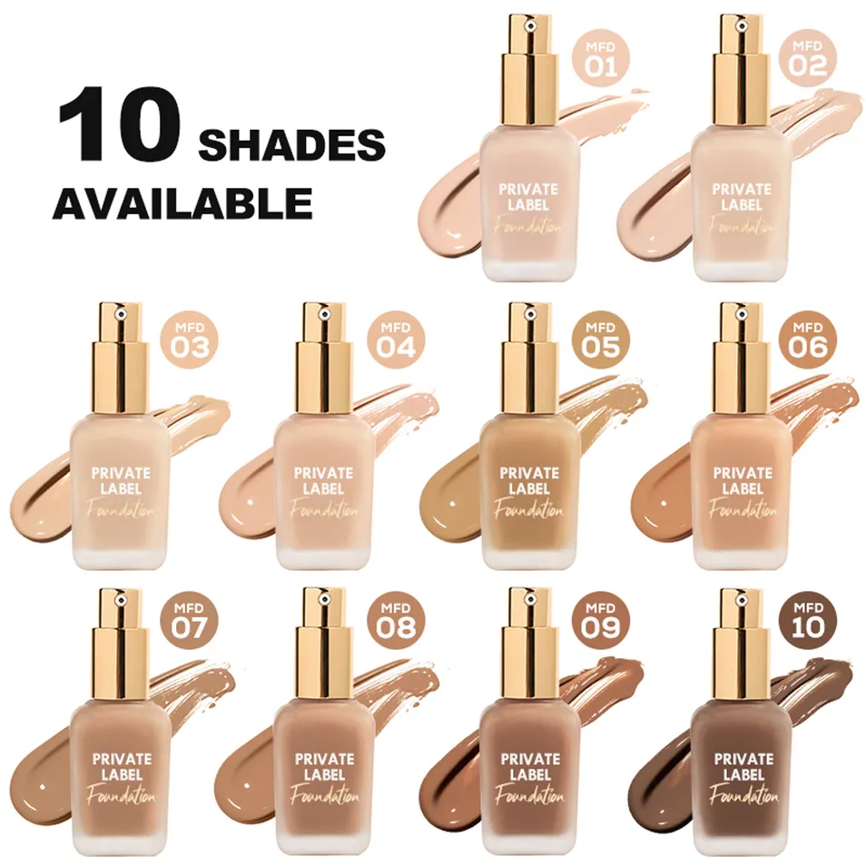 Makeup Liquid Foundation Private Label Cosmetics