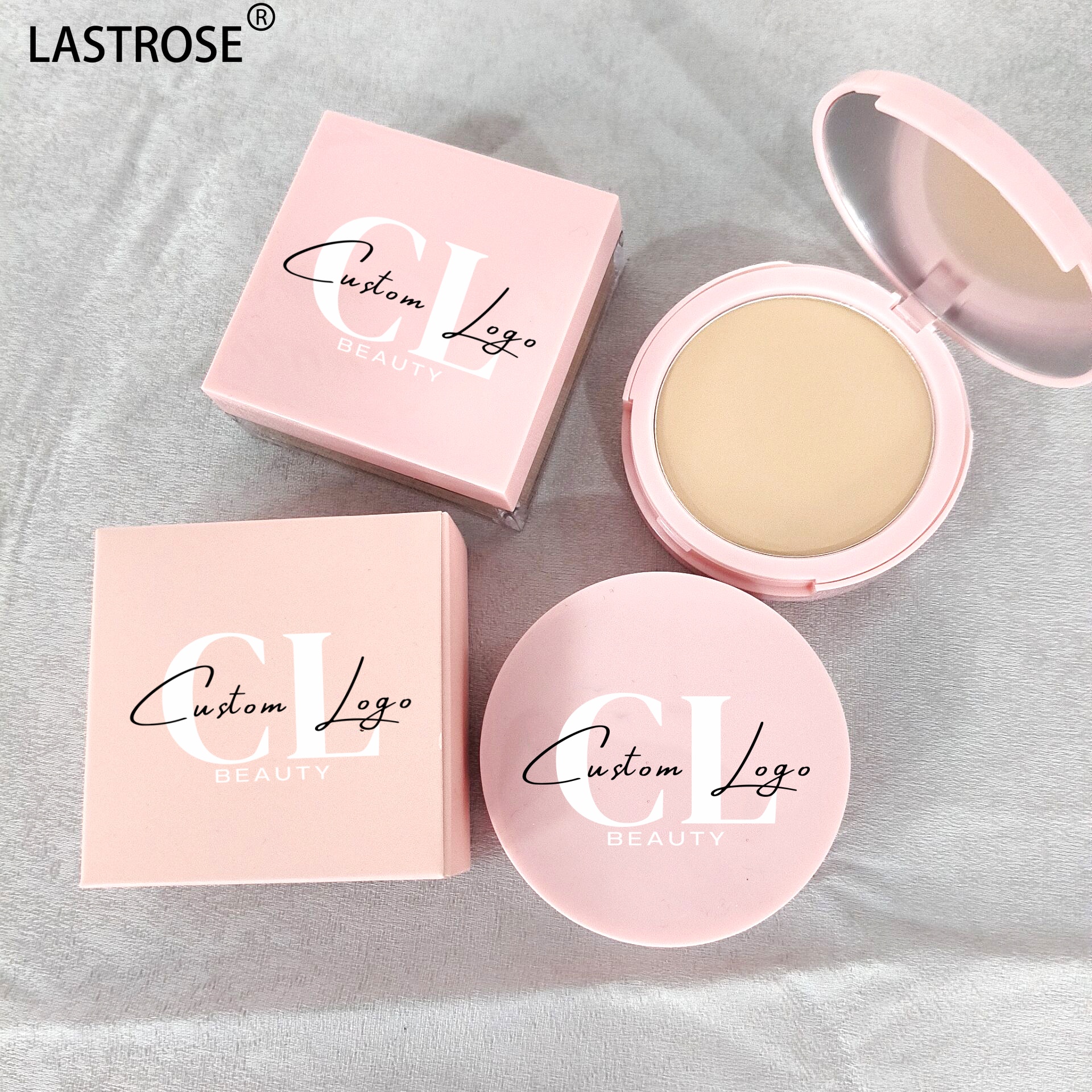 Wholesale Private Label Makeup Oil Control Matte Pressed Powder Foundation Waterproof Vegan Pressed Compact Setting Powder