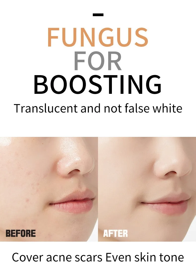 Waterproof Whitening Concealer Bb Cream Natural Nude Makeup Mushroom Air Cushion Foundation