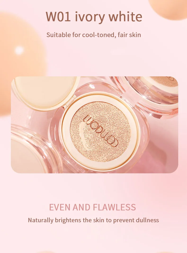 Lightweight Natural Finish Cushion Foundation for Ultimate Coverage