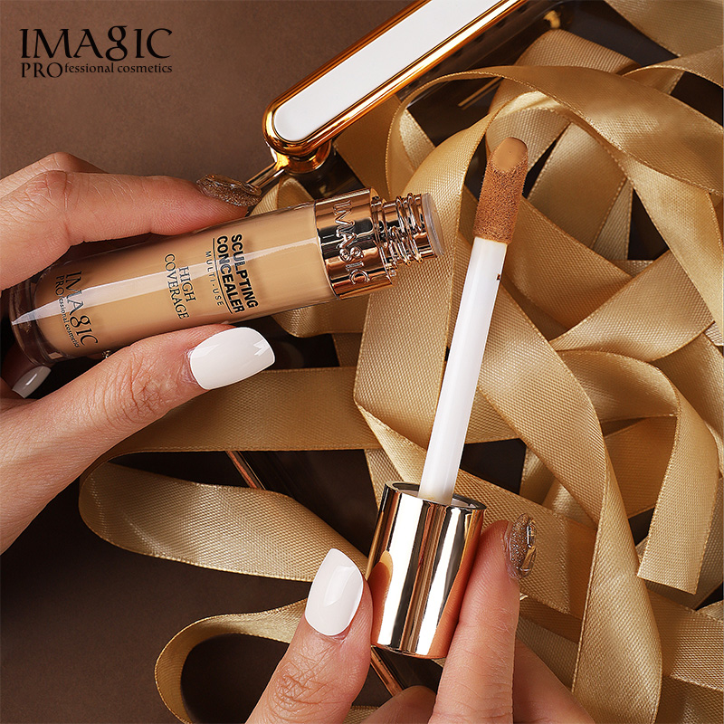IMAGIC Concealer Liquid Foundation Buildable Full Coverage Hydrating Matte Finish All-Day Wear Universal Shades
