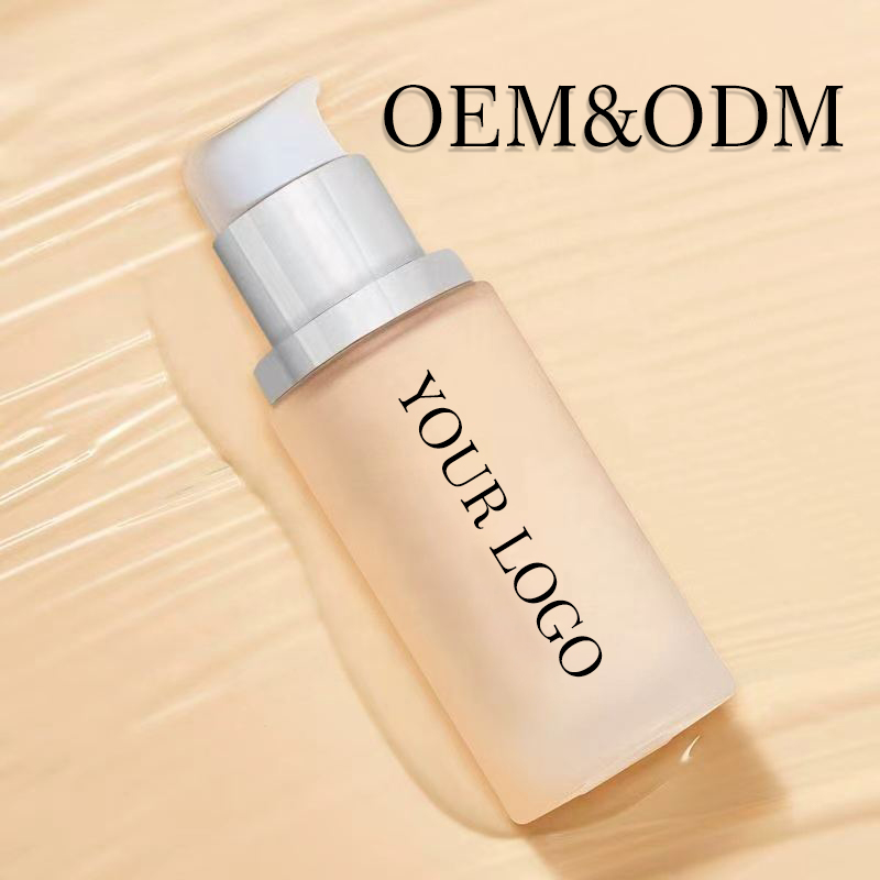 OEM ODM Natural Lasting Whitening Waterproof Sunscreen Liquid Foundation Matte Finish 30ml Dark All Skin Made in China