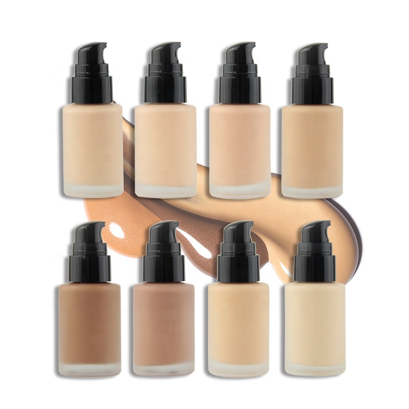 Private logo Matte Liquid Foundation Waterproof Long Lasting Oil Control Liquid Foundation for Wholesale