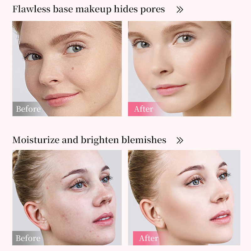 Custom Logo Face Cosmetic Waterproof Full Coverage Concealer Matte Air Cushion Foundation