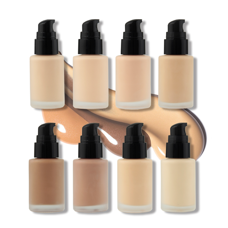 Cosmetics Vendor Women Girls Bb Cream Oem Custom logo Cheap Longlasting Dark Skin Makeup Liquid Foundation