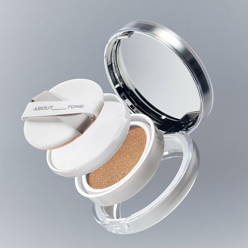 High Coverage Dewy Finish Hydrating Brighten Skin Layer Fit Liquid Cushion Foundation Natural Glow Long-Lasting Breathable