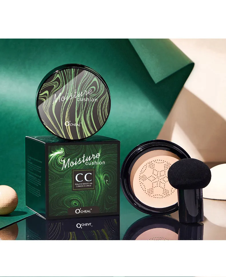 Ocheal Mushroom Head Air Cushion Cc Bb Cream Concealer Isolation Foundation Solution