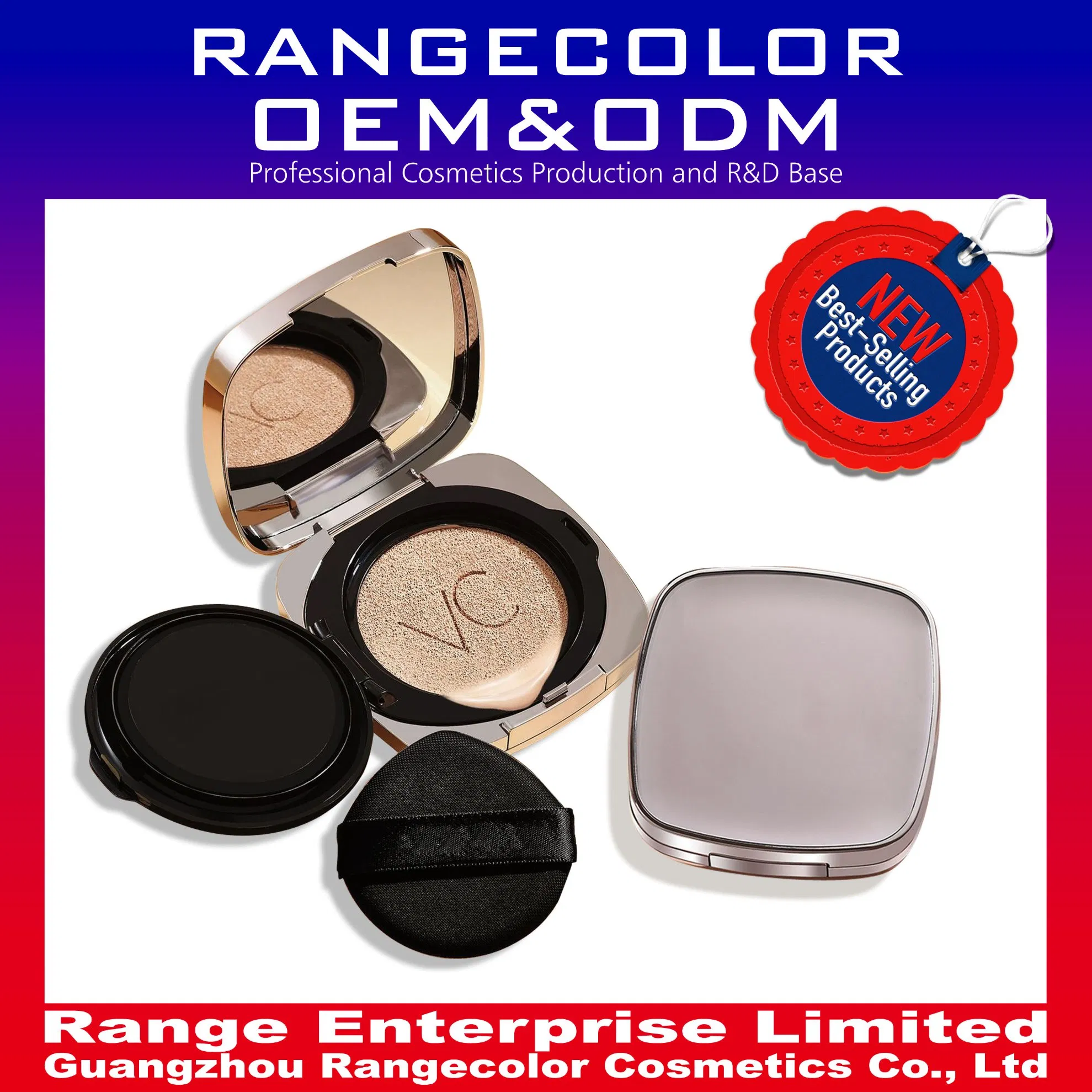 Radiant Light Flawless Long-Lasting Non-Removing Air-Cushion Cream, Natural and High Conformity Moisturizing Concealer Waterproof Foundation