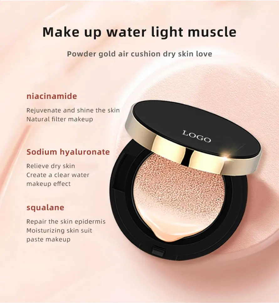 Best Quality Bb Cc Moist Air Cushion Waterproof Makeup Foundation Cream with SPF Foundation