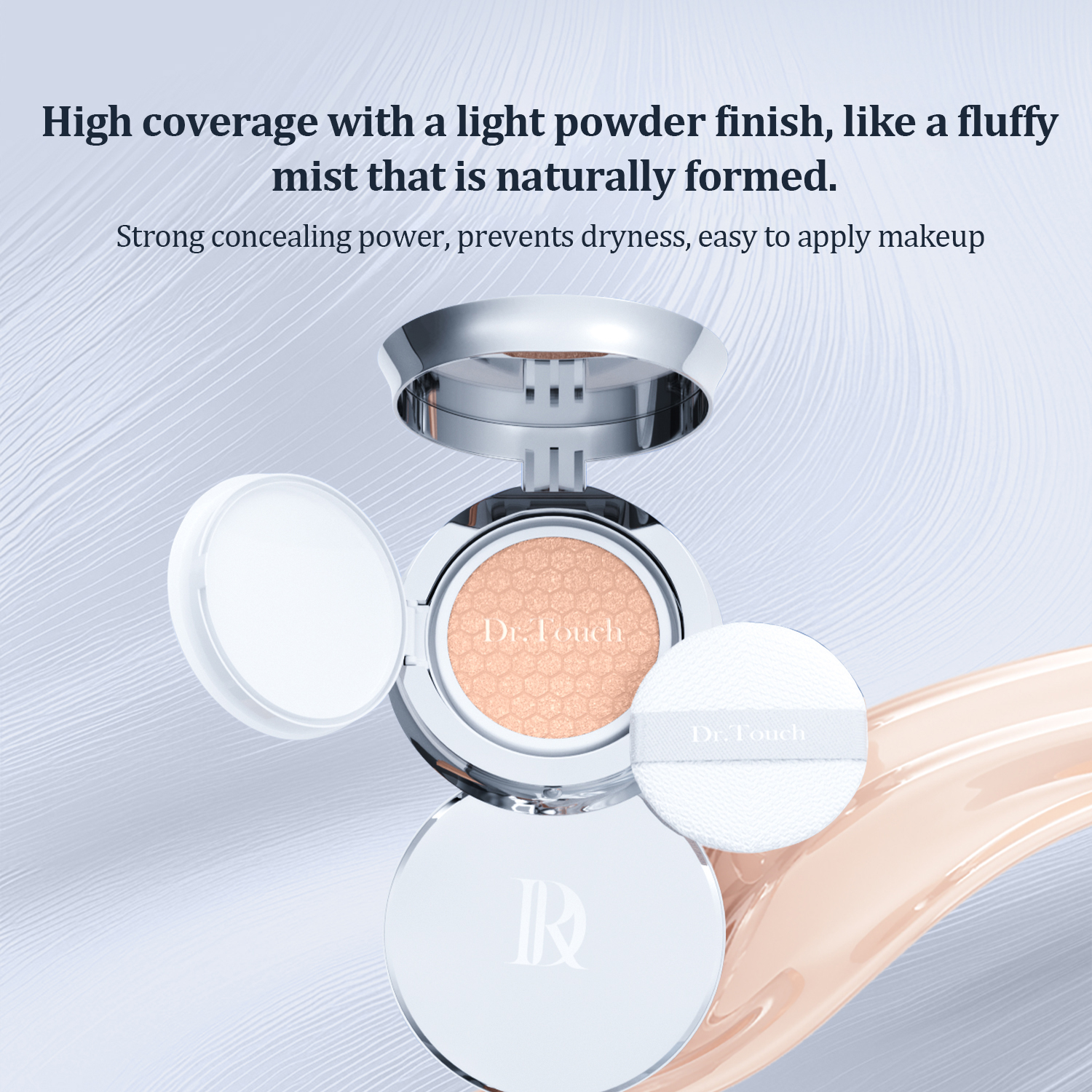 Private Label OEM Cushion Foundation Full Coverage Long Lasting Waterproof Oil Control Brightening Compact Makeup Foundation