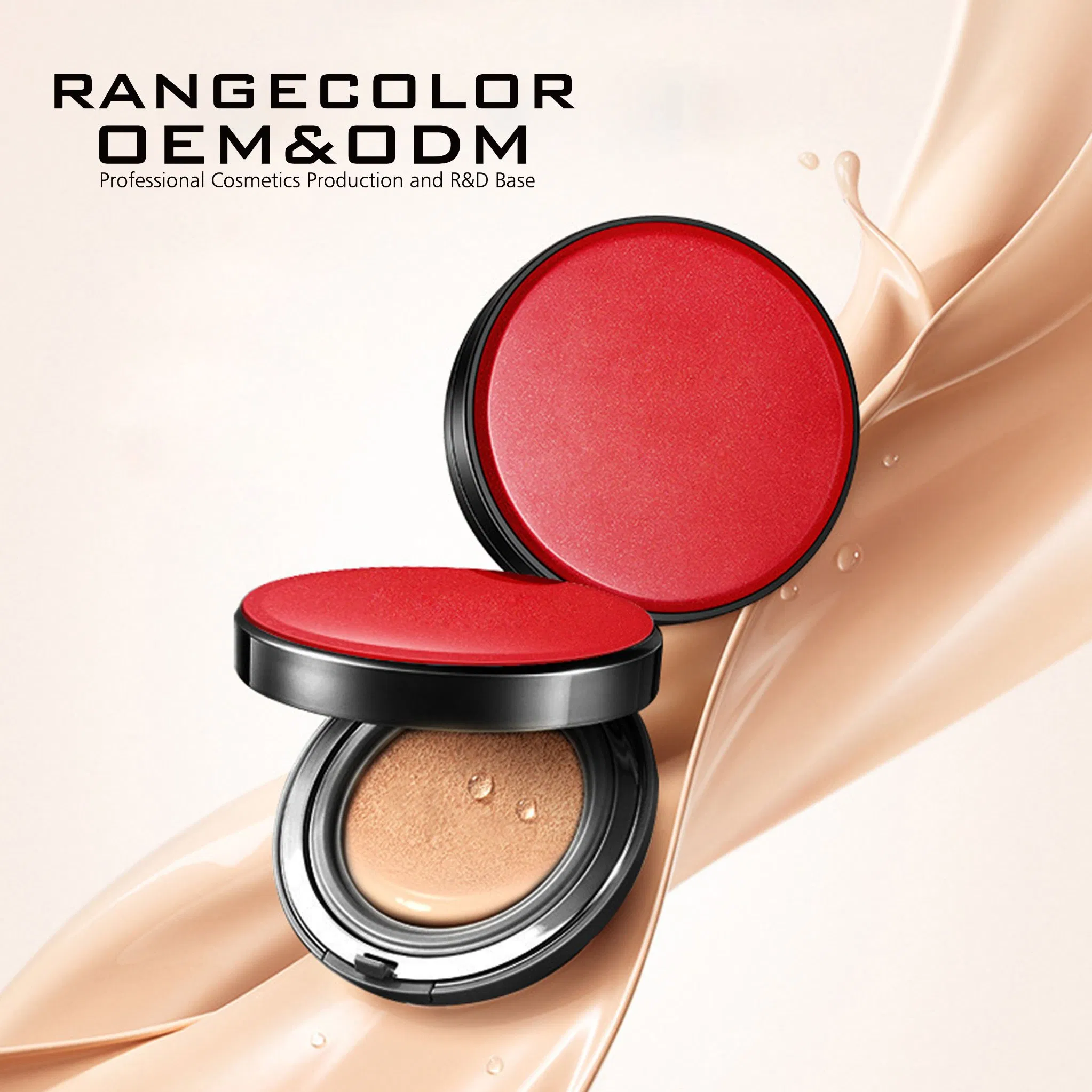 Brightening and Hydrating Even Coverage Longlasting Flawless Air Cushion Cc Cream; Light Breathable Moisturizing Delicate Cosmetic Bb Cream