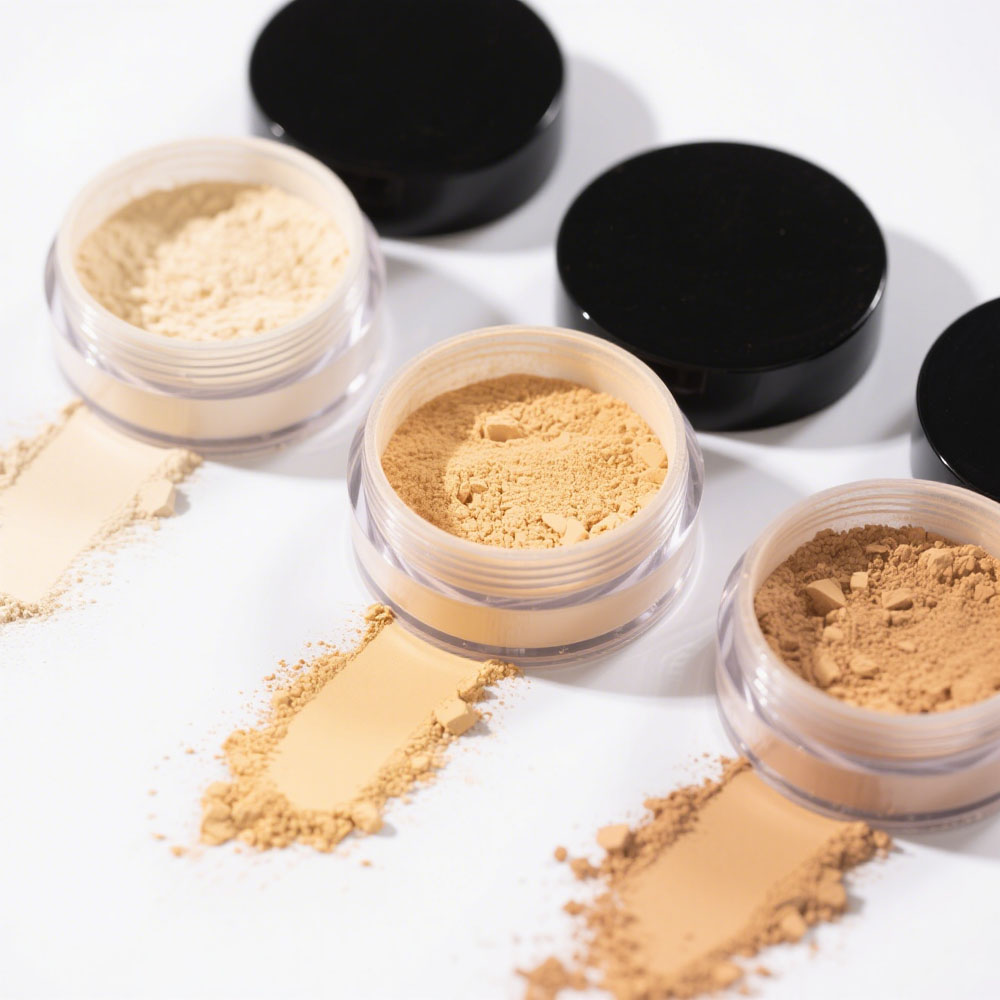 Vegan Waterproof Face Setting Loose Powder Long Lasting Oil Control Foundation Makeup