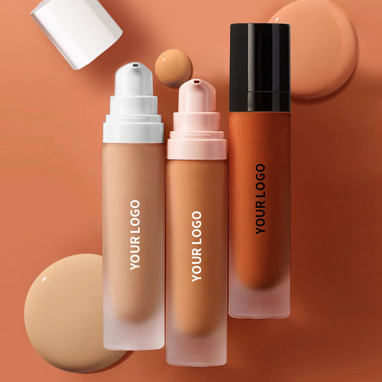 Private Label Vegan Waterproof Long Lasting Medium Matte Cushion Face Foundation (new) Full Coverage Makeup Liquid Foundation
