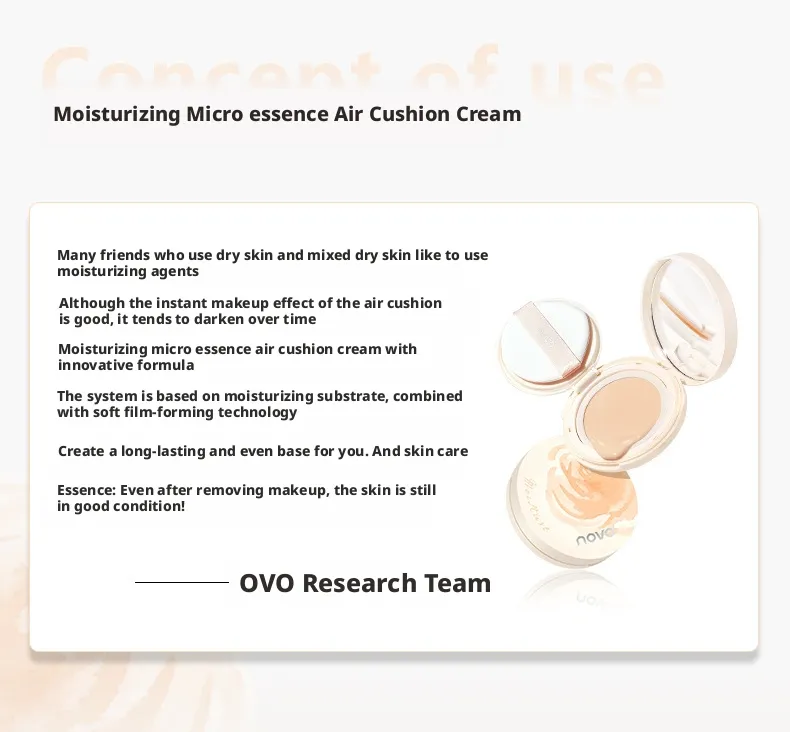 Breathable Light Silky Air Cushion Foundation
