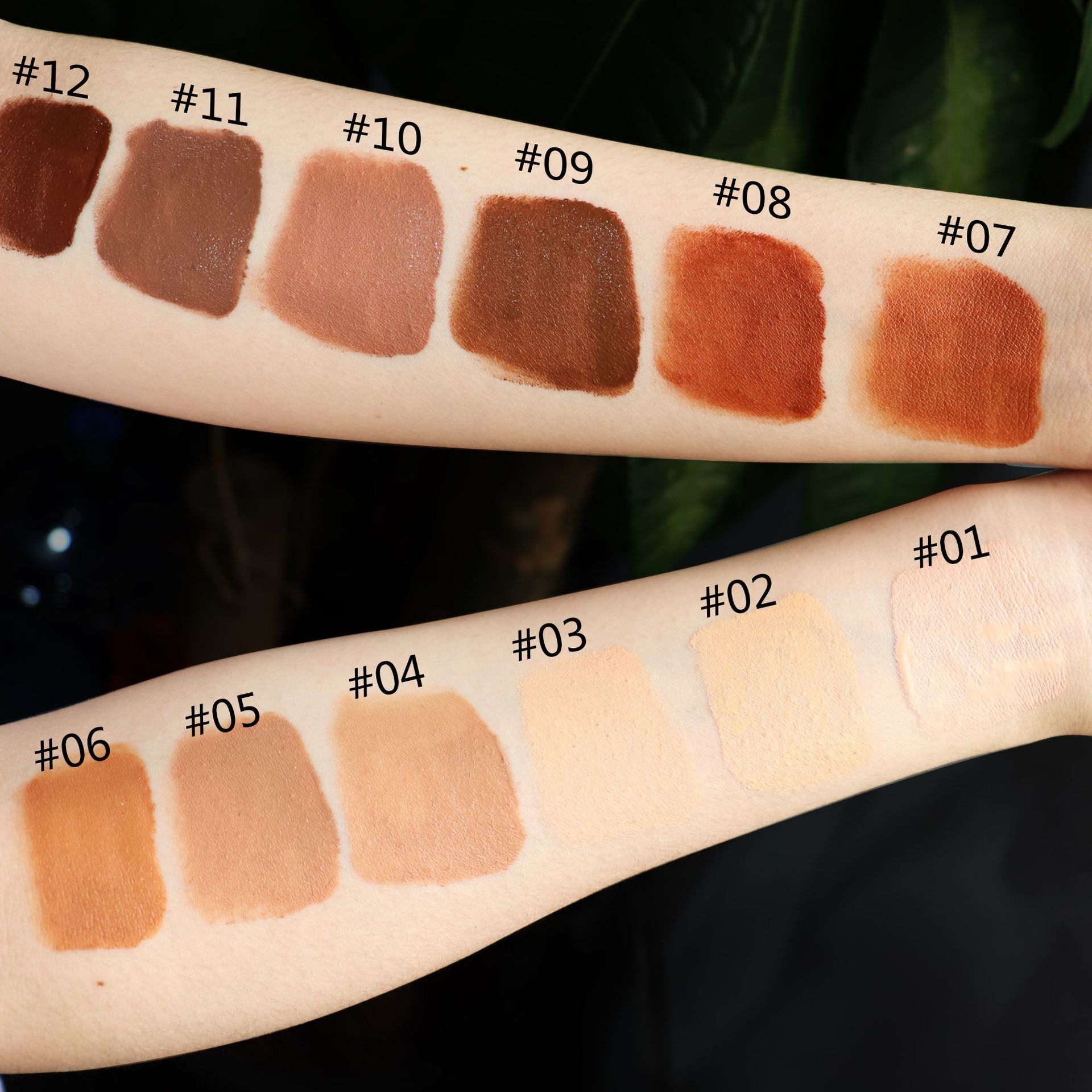 Wholesale 24hr Water Proof Coverage Dewy Foundation Private Label Foundation for Black Skin