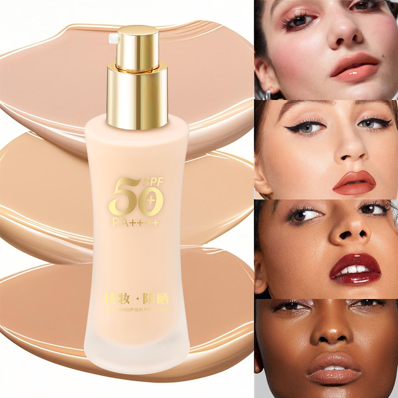 Waterproof Full Coverage BB Cream SPF Foundation Makeup Base Natural Coverage Private Label Bulk