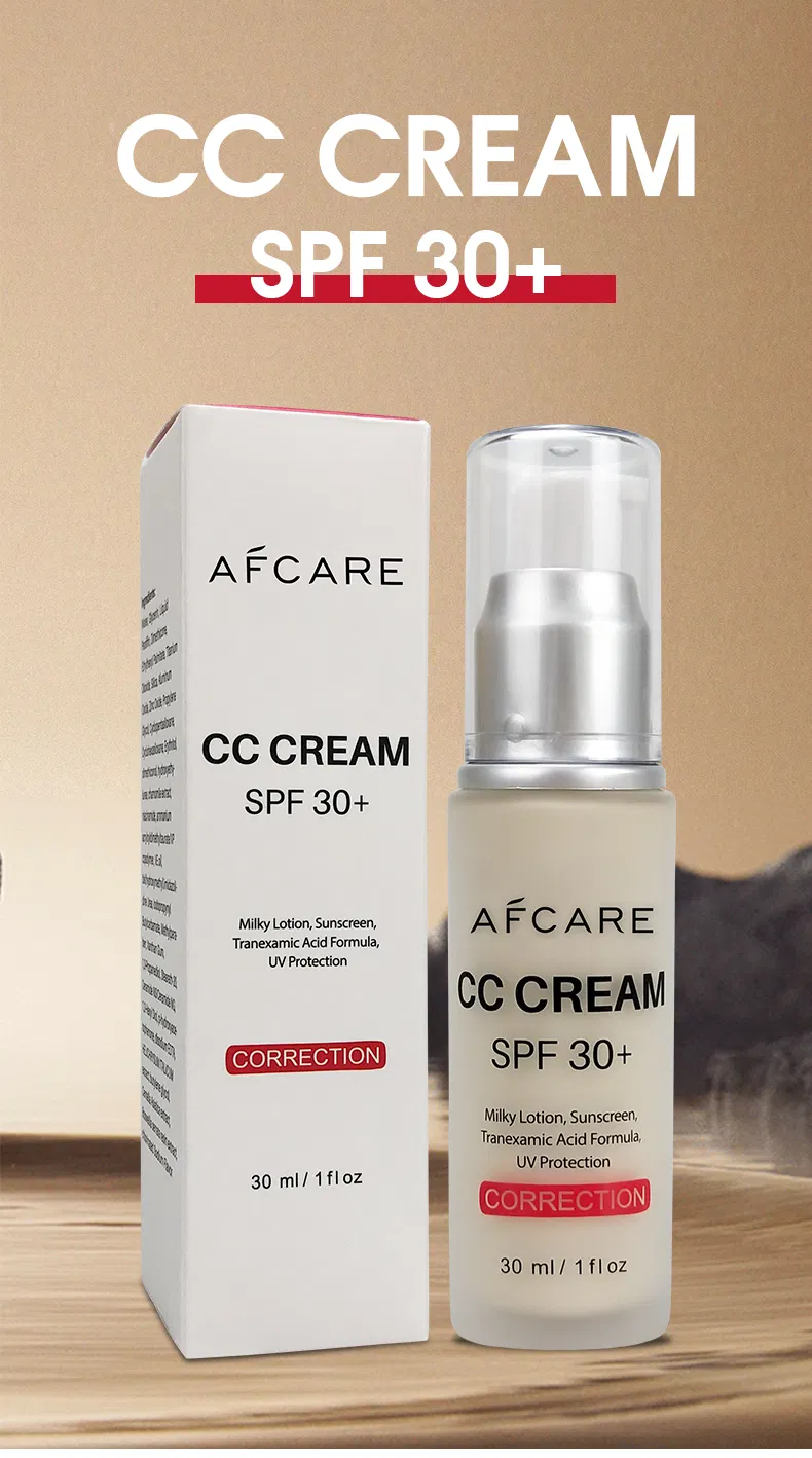 Beauty Sunscreen Anti-Aging and Organic Herbal Centella Moisturizing Makeup Base Cc Cream
