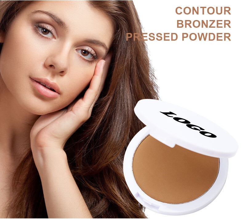 Custom Mineral Long Lasting Face Makeup 22 Colors Pressed Powder Foundation Private Label Oil Control Waterproof Compact