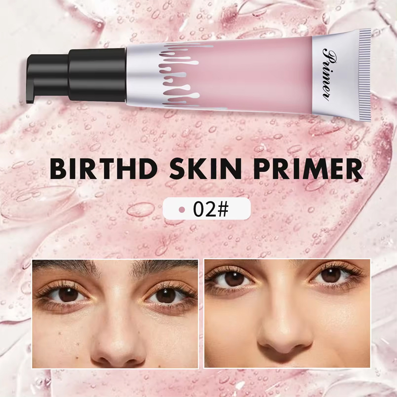 Ditong Long Lasting Waterproof Makeup Tinted Primer Invisible Pore Oil Control Moisturizer Primer
