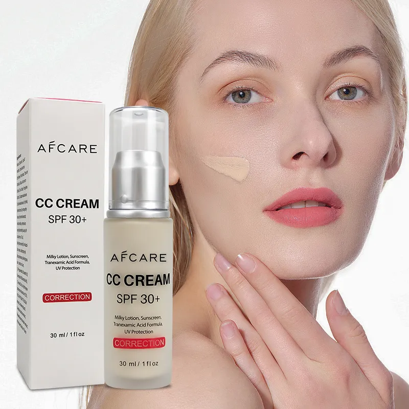 Beauty Sunscreen Anti-Aging and Organic Herbal Centella Moisturizing Makeup Base Cc Cream
