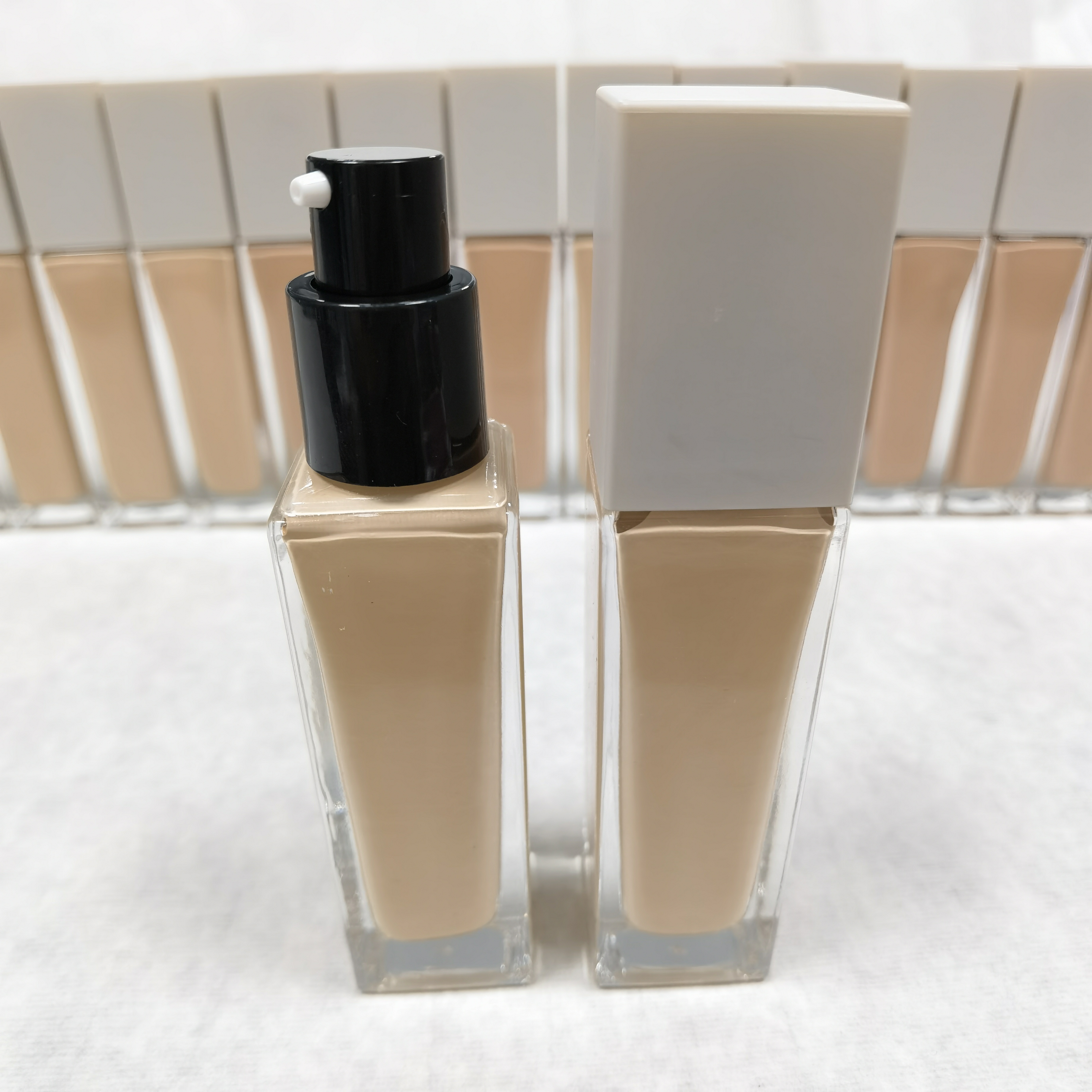 Liquid BB Cream Face Powder Foundation for Black Women Waterproof Makeup Foundation