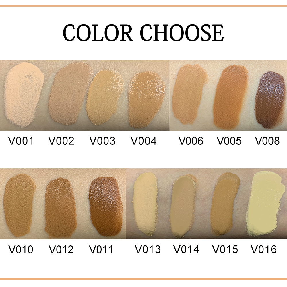 OEM Foundation Vegan Matte Waterproof Full Coverage Private Label Liquid Makeup Full Coverage Foundation