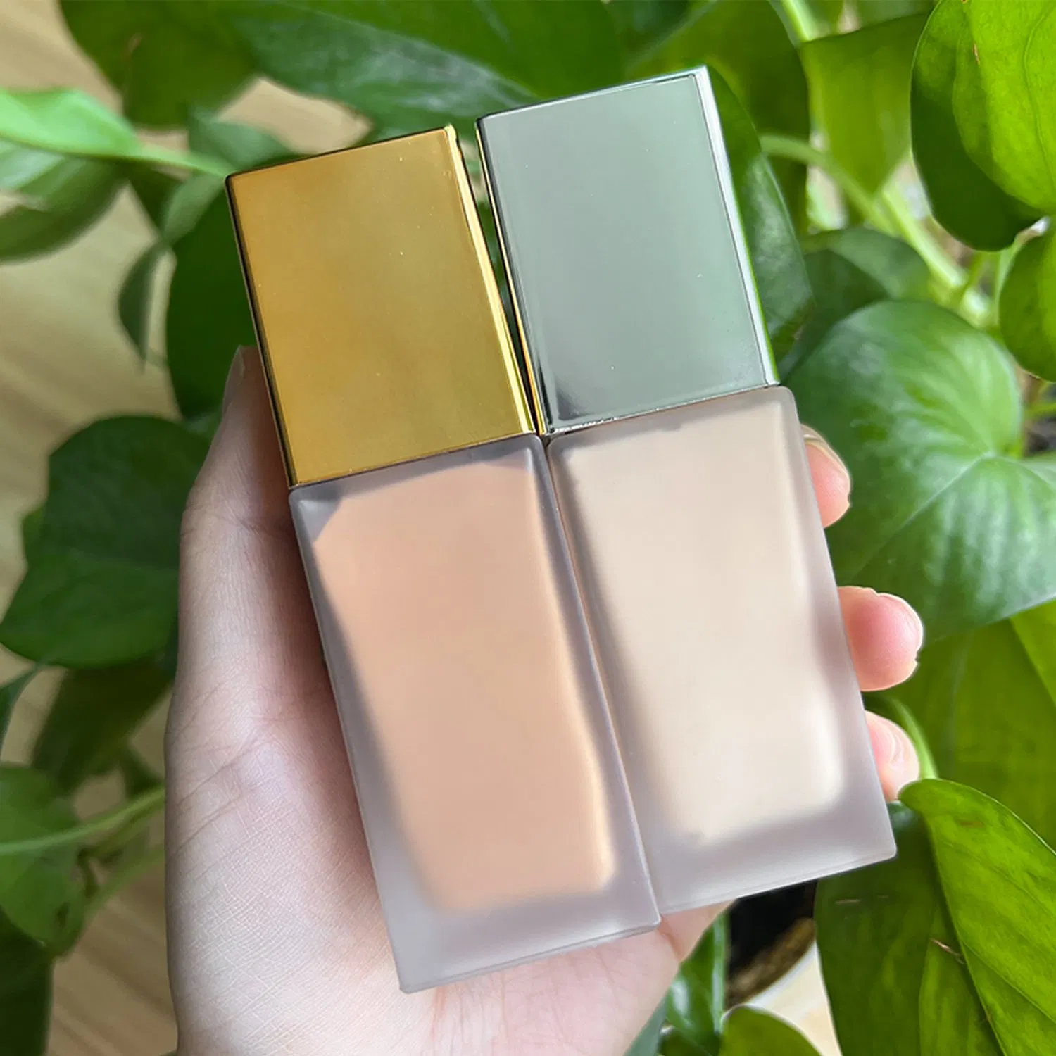 No Irritants Customization Liquid Water Proof Foundation for Mature Skincare