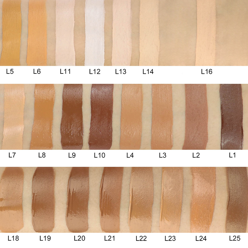 2024 High Quality 30ml Cosmetics Face Base Foundation Pure Matt 100% Moisturizing and Refreshing Liquid Custom Makeup Foundation