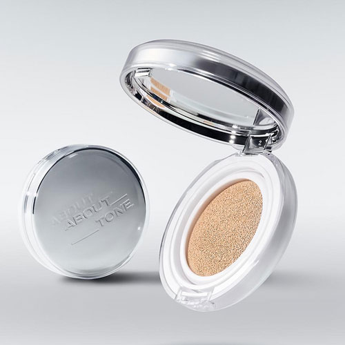 High Coverage Dewy Finish Hydrating Brighten Skin Layer Fit Liquid Cushion Foundation Natural Glow Long-Lasting Breathable