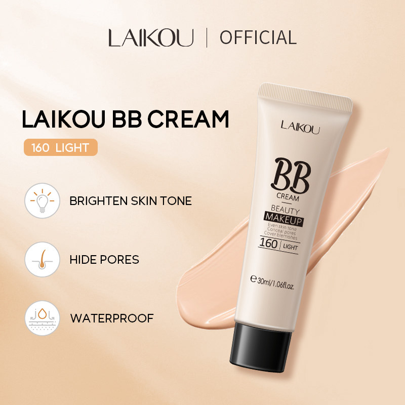 LAIKOU China 18 Hours Long Lasting Makeup Look BB Cream and Cc Cream Liquid Concealer Foundation Face Natural Organic