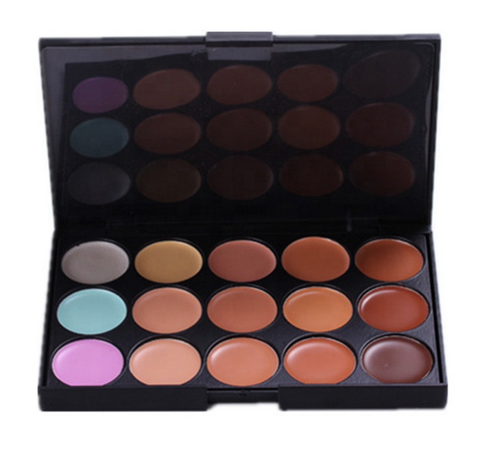 Your Own Brand Makeup Liquid Foundation 15 Colors No logo Full Coverage Concealer Palette