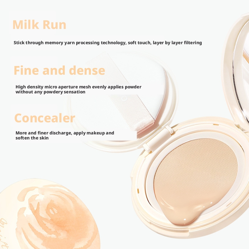 Breathable Light Silky Air Cushion Foundation Waterproof Long Lasting Makeup Air Cushion