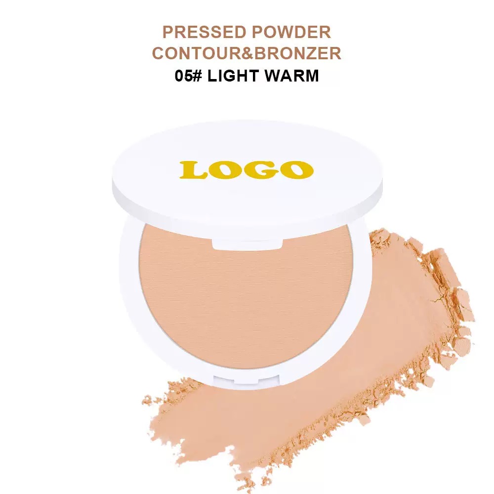 Custom Mineral Long Lasting Face Makeup 22 Colors Pressed Powder Foundation Private Label Oil Control Waterproof Compact