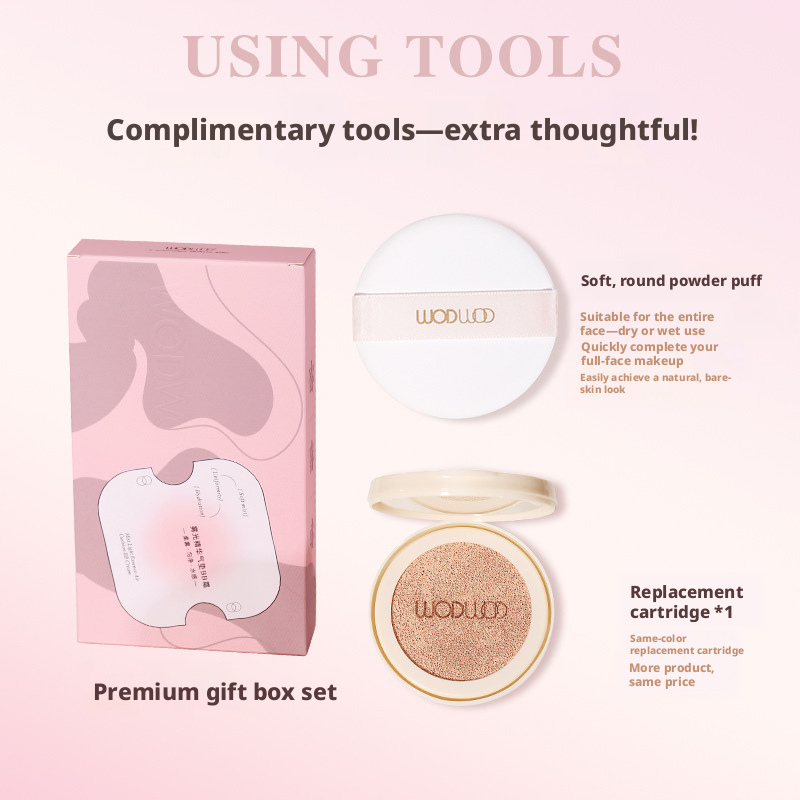 Lightweight Natural Finish Cushion Foundation for Ultimate Coverage