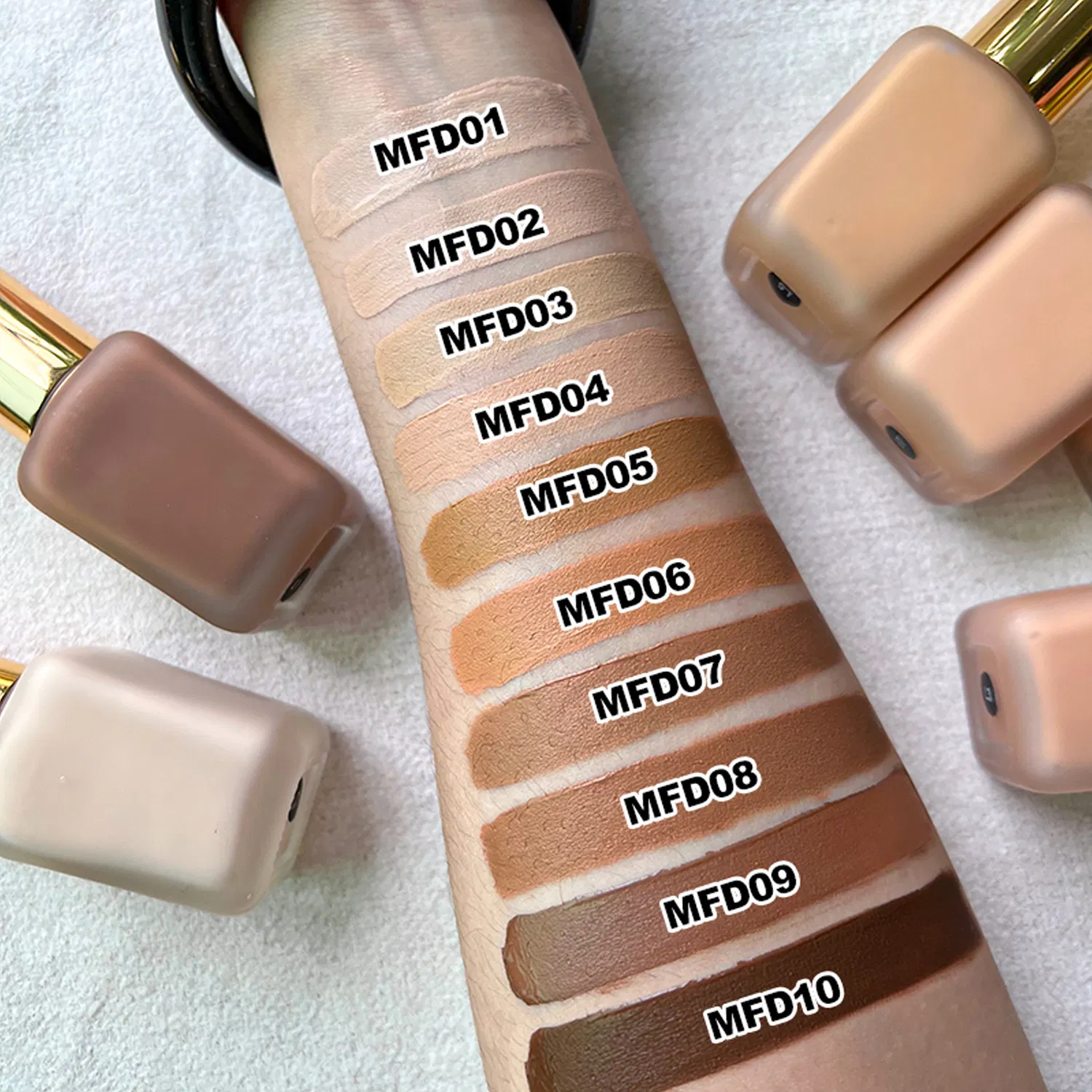 Improves Skin OEM Custom Liquid Face Foundation for Wedding
