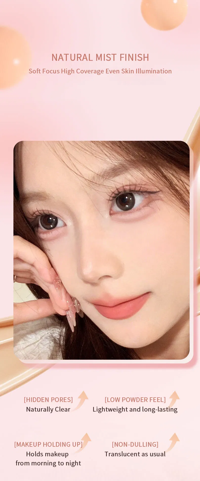 Lightweight Natural Finish Cushion Foundation for Ultimate Coverage