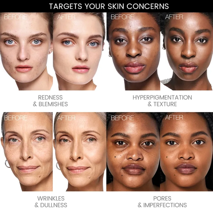 Sweat Resistant Custom Liquid Coverage Foundation