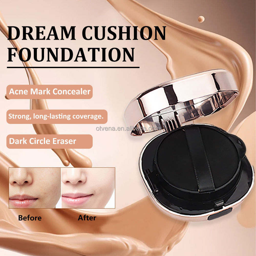 OTVENA Wholesale Waterproof Whiten Air Cushion Cc Bb Cream Women Makeup Skin Foundation Custom