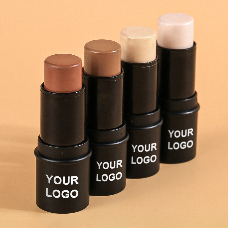 Private Label Mineral Cream Foundation Stick Brighten Waterproof Vegan Cruelty Free Long Lasting Natural Silky Smooth Matte