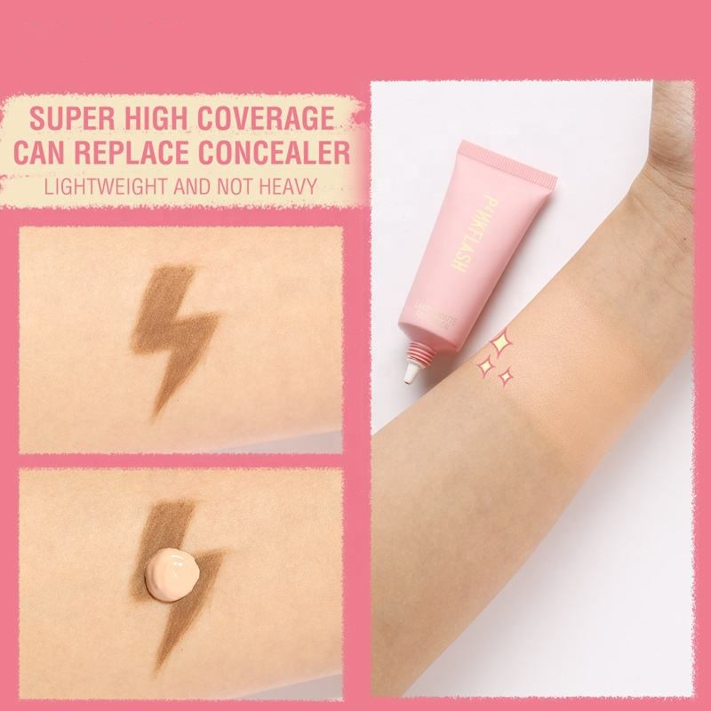 Duoduo PFF03 Hot Selling Make up Last Matte Finish for 12 Hours High Coverage Natural Lighting Foundation