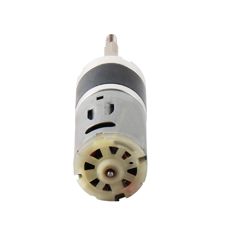 28JX380 Professional Brush Permanent Magnet 3.6V 512RPM 6.6W Planetary Gearbox Motor for Boat Fan Smart Home Appliances
