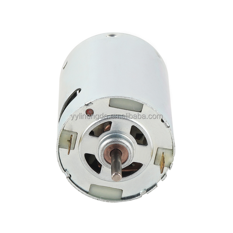 RS540/RS545 Permanent Magnet Micro Brushed DC Motor 12V 21254RPM 75.34W for Boat & Home Appliances Stand Fan