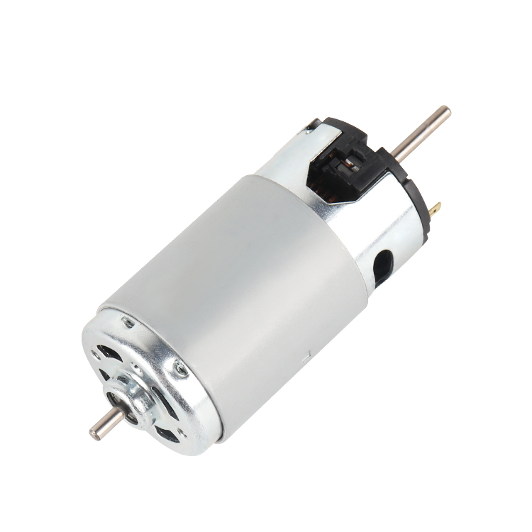 RS5612 High Energy Efficiency 120V 0.85A 74.89W 36mm Frame Micro Brushed DC Motor China Home Appliance & Boat Fan Use