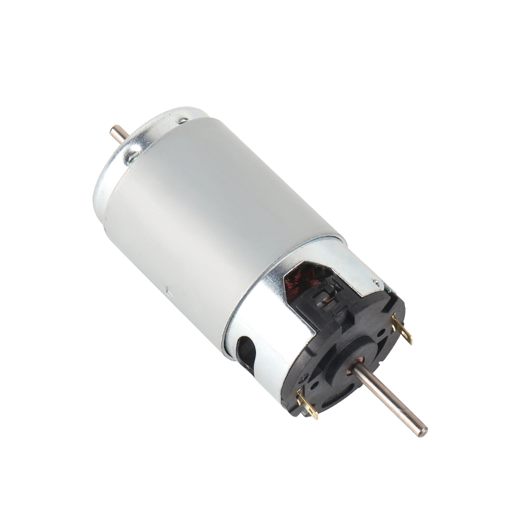 RS5612 High Energy Efficiency 120V 0.85A 74.89W 36mm Frame Micro Brushed DC Motor China Home Appliance & Boat Fan Use