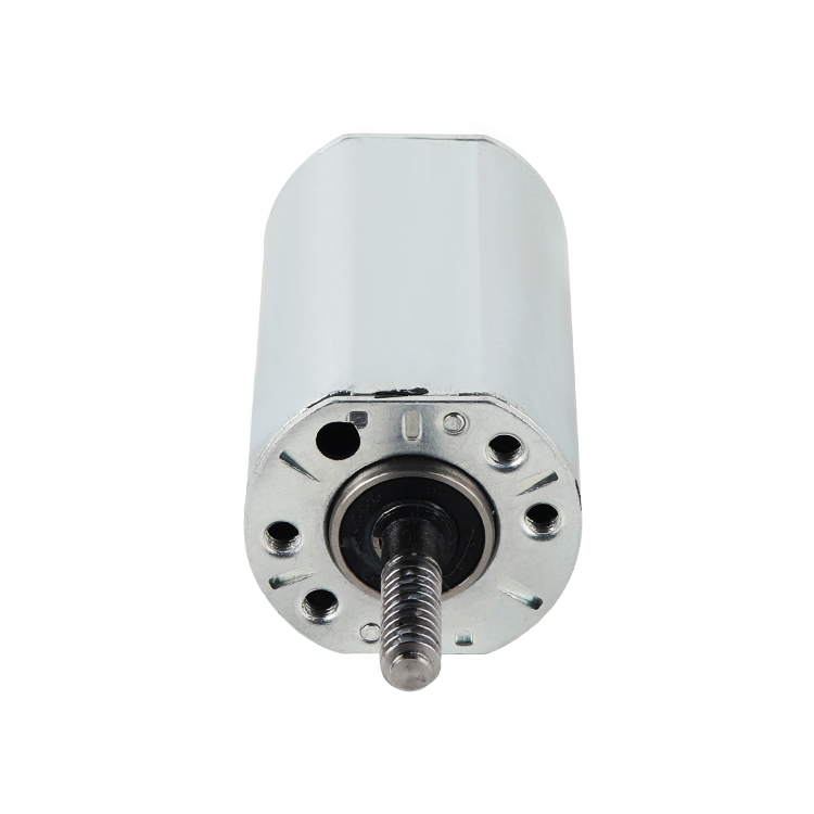 LF4575 High Torque 24V 3299RPM 15.54W Brushed DC Permanent Magnet Motor with Brake for Boat Fan Home Appliances (38mm Frame)