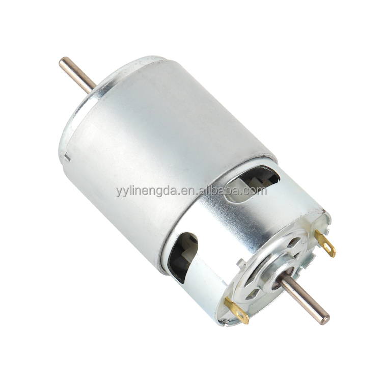RS550/RS555 18V 20960RPM 118.08W Micro Brushed DC Motor for Boat Home Appliances & Fan with 36mm Frame