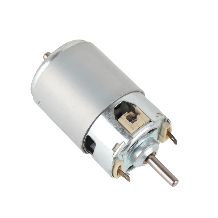 LND RS7712 Permanent Magnet 120V Brushed DC Motor 83.93W 12697RPM Panel Mount for Smart Home Fan Boat Home Appliance