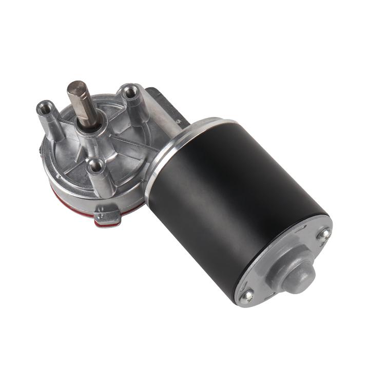 JW6480B Professional 24V 109RPM 19.22W Brush Worm Gearbox Motor for Boat Fan Home Automation Appliances